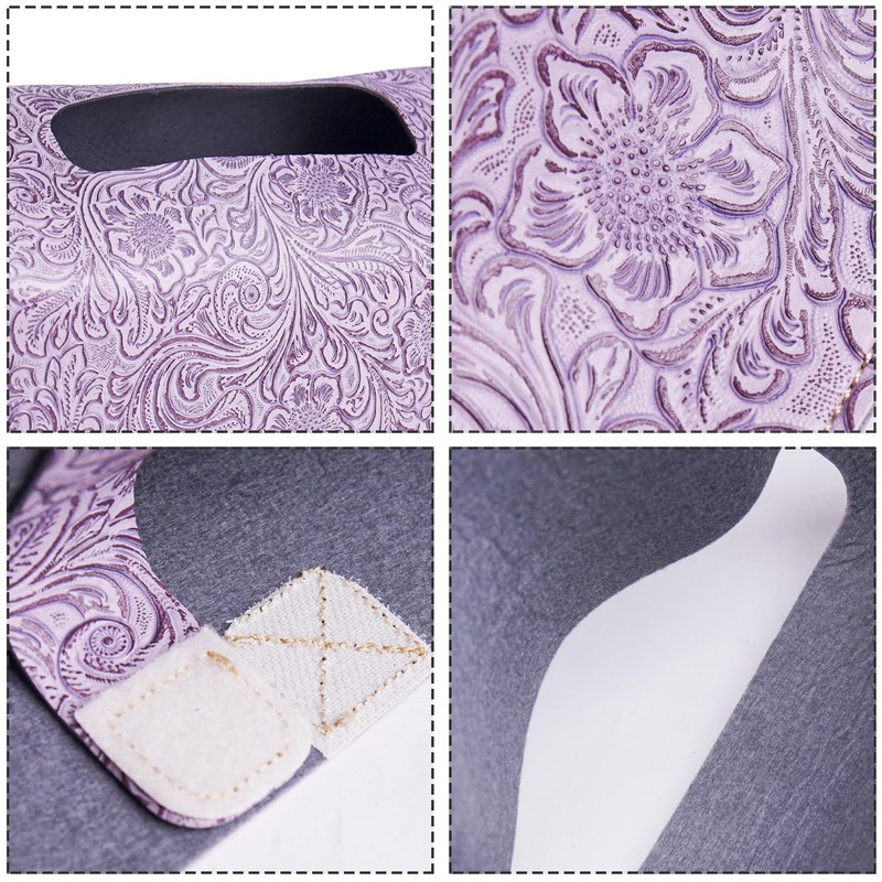 QIELIZI Hand Towels Box Cover,PU Leather Tissue Box Cover Holder