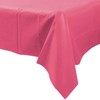 Plastic Disposable Party Tablecloth (Bright Pink) by party tableware