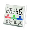 Guranko Thermo-Hygrometer, Large Screen, Standing and Magnetic, 2-Way Installation, Thermometer,