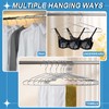 Wire Hangers,Heavy Duty Clothes Hanger,Silver Metal Hangers,Stainless Steel Coat Hanger