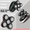 RX7 Replacement Blades Compatible Remi*gton Balder XR1600, Boss XR7120, XR7100