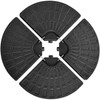 Yaheetech 4Pcs 13L Heavy Duty Offset Outdoor Umbrella Base Water