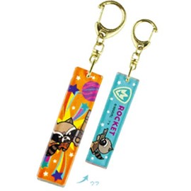 ティーズファクトリー マーベルアクリルキーホルダー ロケット 1.5×0.8×6cm MV-5521448RC