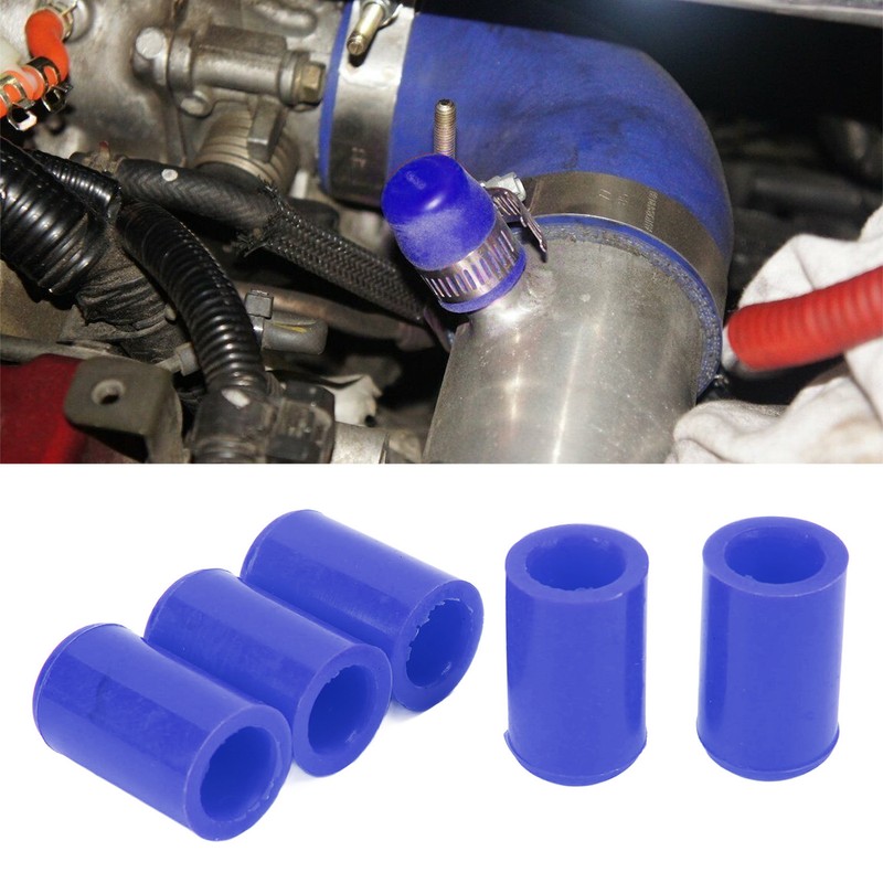 10PCS 12mm Auto Intake Vacuum Hose Cover Silicone Hose Blanking