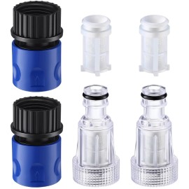 Ceoighe 6 Pack 3/4 Inch Pressure Washer Garden Hose Adapter, Pressure Washer Accessor