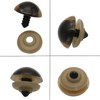 40Pcs 22mm Large Golden Color Plastic Safety Eyes Craft Safety