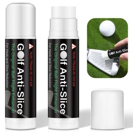 Halloscume 2 Pieces Golf Anti-Slice Compound for Clubs Boosts Distance and Increases Accuracy Gift for Golfer Supply
