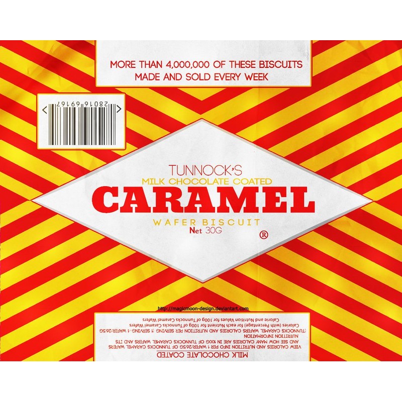 Tunnocks Caramel Wafers (12 Bars Package)