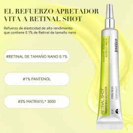 3pcs Potenciador Reafirmantevita Aretinal Shotdepiel Noche Todo Tipo De Piel Noche,Serum The Vita-A Retinal Shot Retinoide Noche  Antiedad y...       