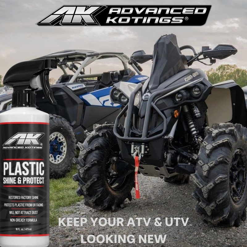 Advanced Kotings Plastic Shine & Protect Spray | High Gloss