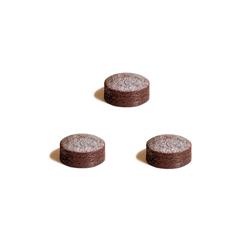 Tweeten Triangle Billiard Pool Cue Tips - 13 mm, Pack