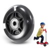 Scooter Replacement Wheels 80mm pair, LED Flash Wheel Maxi Micro