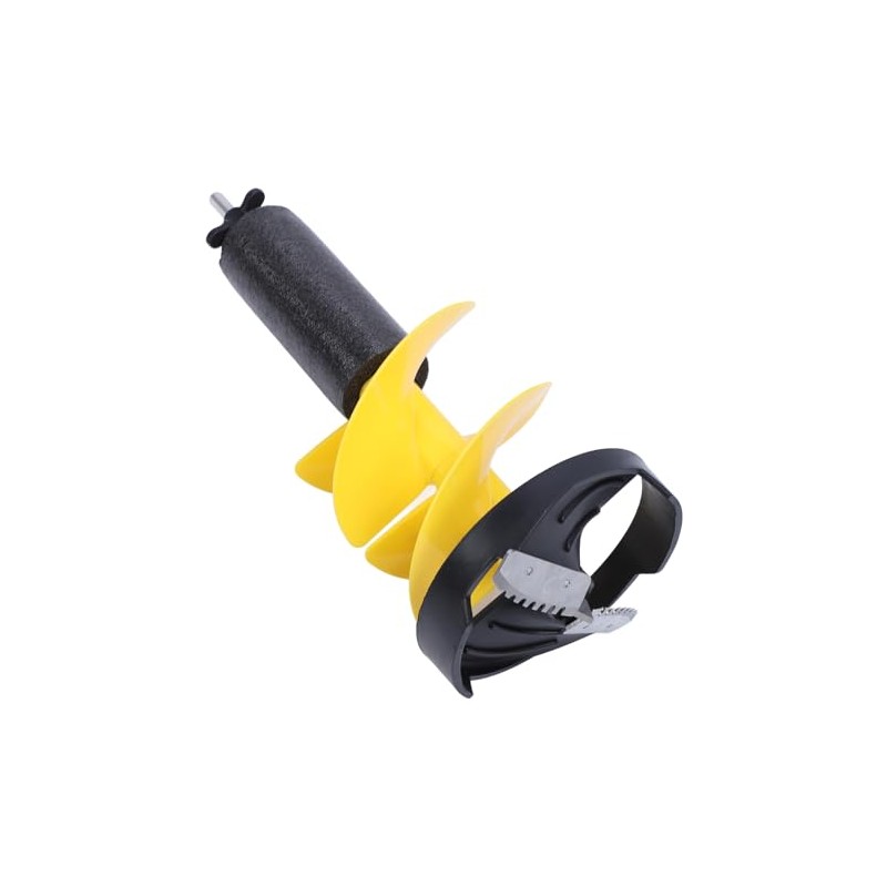 Fockety Ice Auger, 8 Inch Diameter Nylon Ice Fishing Auger,