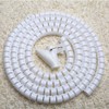 Coiled Cable Tubing Cut to Size Flexible Cable Protector Cable