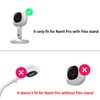 KHQBG Flexible Baby Monitor Mount for Nanit Pro Smart Baby