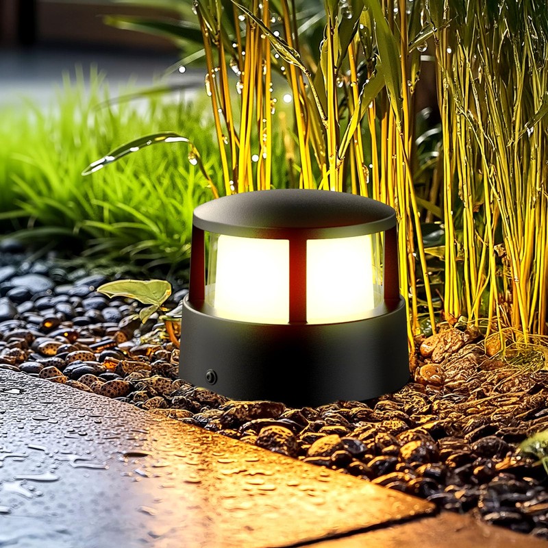 JHOTEC Pillar Lights,Outdoor Post Lights,Outdoor Column Lights, Deck Lights, Fence