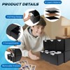 QINGUANG Trading Card Storage Box Includes 12 600-CT Boxes &