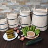 Hofmeister Holzwaren, cucumber pot, cucumber pot with lid, 2 liter,