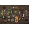 Opinel Unisex O113110 Messer, Buchenholz Braun, 19,5 cm EU