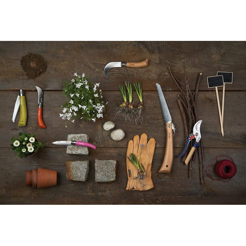 Opinel Unisex O113110 Messer, Buchenholz Braun, 19,5 cm EU