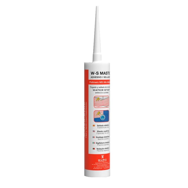 Guru USA Water-Stop Mastic Sealant Adhesive, 9.8 Fl Oz