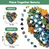 Heart Succulent Wooden Puzzles for Adults, 200 Piece Unique Shaped