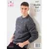 King Cole Men’s & Children's Knitting Pattern Double Knit Sweaters