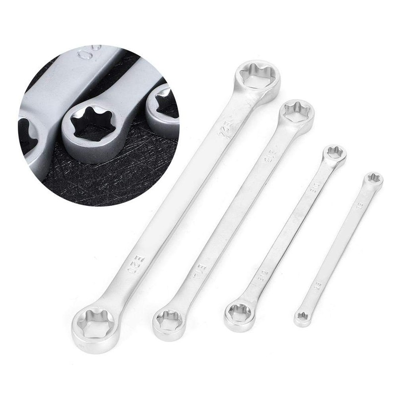 Senyar for e wrench set box end - e8-e24 hex