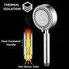Shower Head High Pressure Water-Saving Hand Shower 304 Stainless Steel