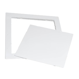 Oatey 34056 14-in. Flush-or Surface-Mounted Wall Access Panel, White, 14"x 14"