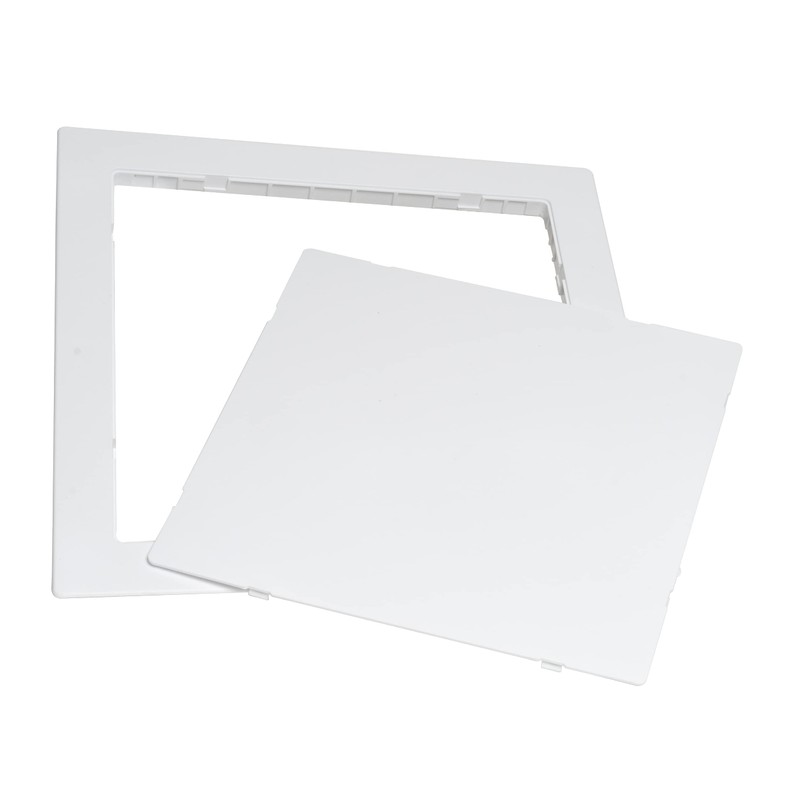 Oatey 34056 14-in. Flush-or Surface-Mounted Wall Access Panel, White, 14"x