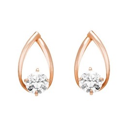 Canal 4°C K10 Cubic Zirconia Earrings, Cubic Zirconia, Cubic Zirconia