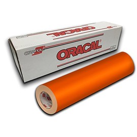 Oracal 651- 12" x 10ft - Pastel Orange 035
