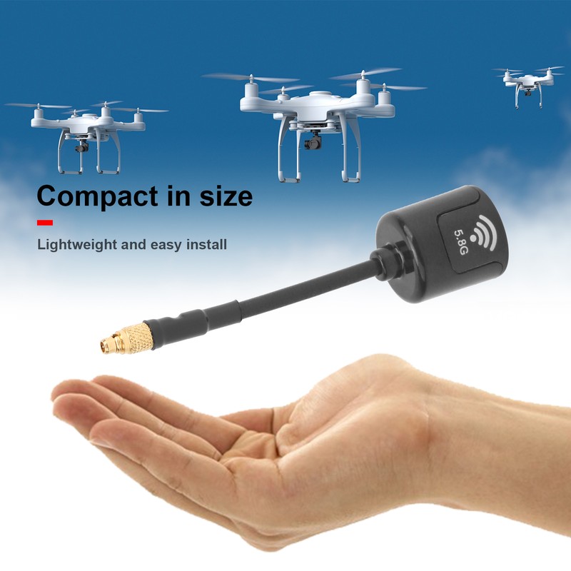 5.8Ghz MMCX 2.8dbi RHCP High Gain Long Antenna for FPV