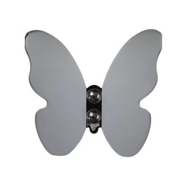 Luxury Butterfly Wall Hook - Solid Brass Decorative Hanger for Coats, Towels, Bags & Keys – Modern Aesthetic Home & Bathroom Organizer (Polished Chrome)