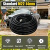 LycorTrade Pressure Washer Hose 100FT for Power Washer, 5800 PSI