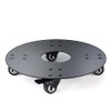 YUjieSTC Plant Stand with Wheels,3.0mm Thick Aluminum Alloy Plant Caddy