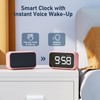 LATEC Alarm Clock, Digital Alarm Clock Bedside with LED Display,