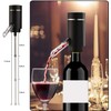 Higfra Electric Wine Aerator, Wine Dispenser Pump, Automatic Wine Pourer,