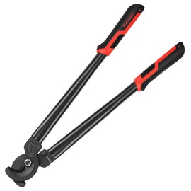 MAXPOWER Cable Cutters, 17-Inch Heavy Duty Cable Cutter for Cutting Aluminum, Copper, and Communications Cable Up to 150mm²