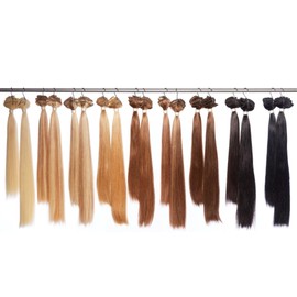 JULY CELEBRATION COUPON- EURONEXT Clip in hair extensions, 100% Remy human hair, 14 inches, Straight, Curly, Blonde Frost