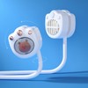 Neck Fan Cute Cat Claw Design 3 Gear Adjustment Bladeless