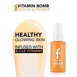 Flormar Vitamin Bomb Lebendiges Erscheinungsbild Verleihendes Antioxidans-Serum und Make-up-Grundierung