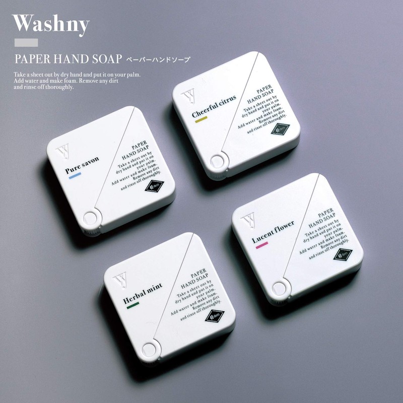 Nol Corporation OZ-WSN-1-2 Washney Paper Hand Soap, Pack of 40,