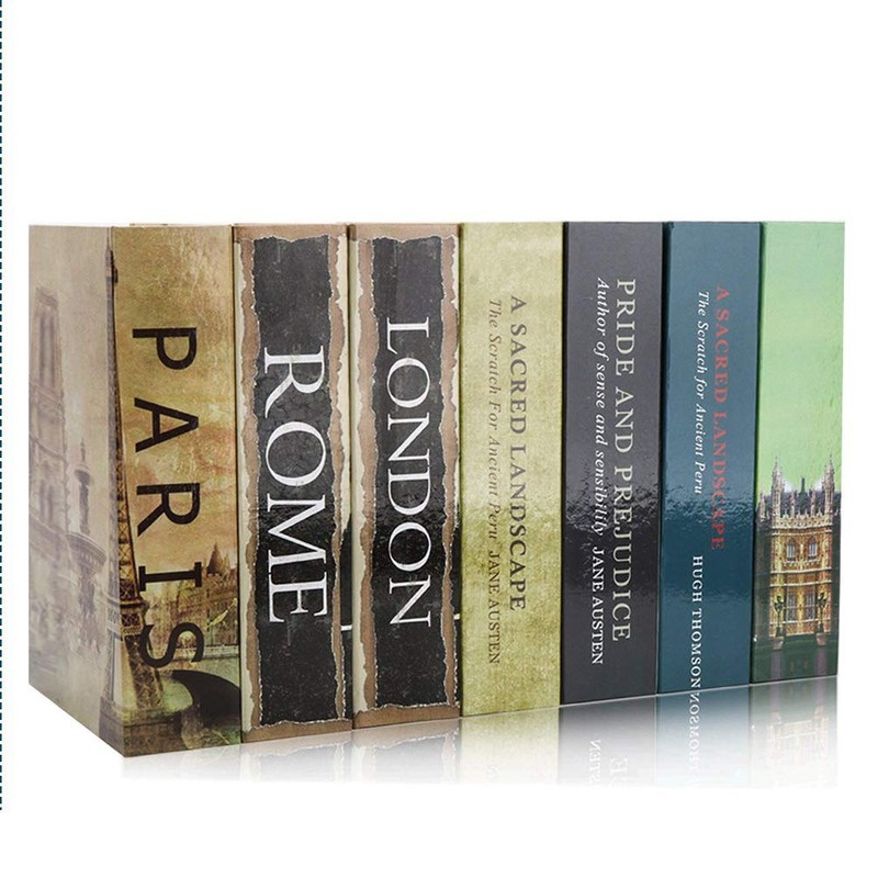 Parrency Diversion Book Safe with Combination Lock, Secrect Hidden Safe