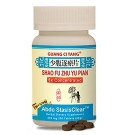 Abdo Stasisclear All Natural Chinese Herbal Guang Ci Tang Supplement Shao Fu Zhu Yu Pian Tablet Pill by Guang Ci Tang