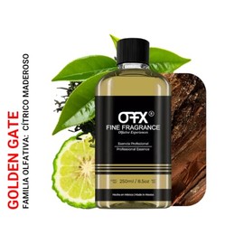 Esencia luxury para difusor aroma Golden Gate, 250ml, ultra concentrada para uso exclusivo en difusores profesionales y aromaterapia