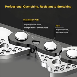 2 Chains and 1 Bar for 6inch Mini Chainsaw, 6-Inch Replacement Saw Chain and Guide Bar for 6 inch Mini Cordless Electric Chainsaw, With 37 Drive Links