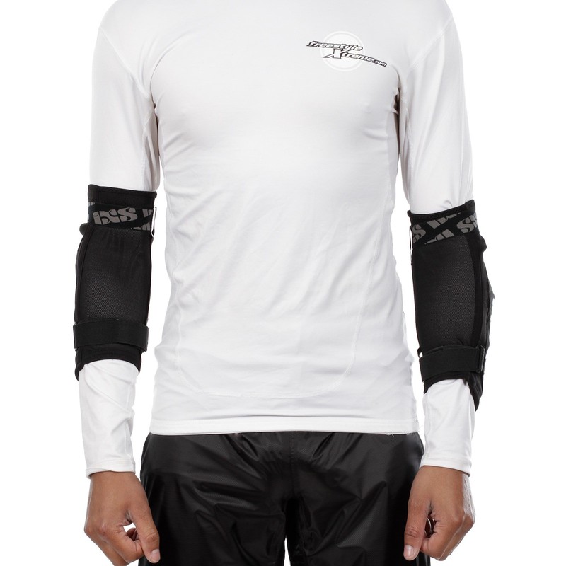 IXS Adult Elbow Guard Hack IX-PRT-3630, Black, L