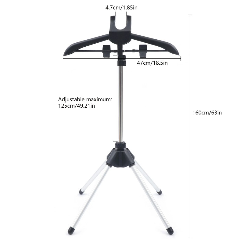 TBvechi Garment Hanger Drying Rack/Handheld Clothes Steamer Holder Fabric Steam